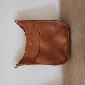 Social Threads Vegan Leather Mini Messenger Bag (strap not included)